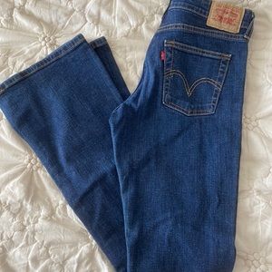 Levi’s low flare jeans